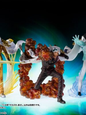Figuarts ZERO [EXTRA BATTLE]  "Los Tres Generales" Sakazuki  Akainu - Kuzan Aokiji-  Borsalino Kizaru-