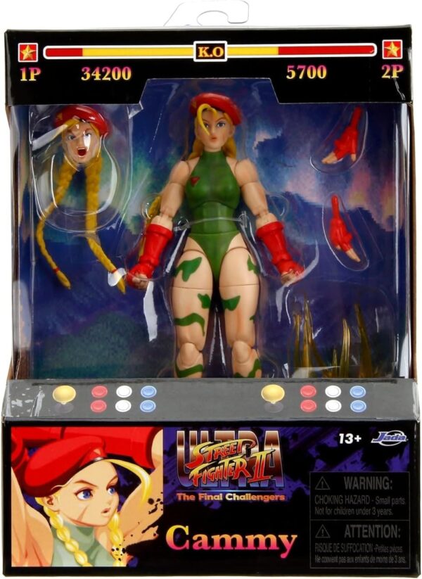 Jada Toys  Street Fighter II Cammy 1/12