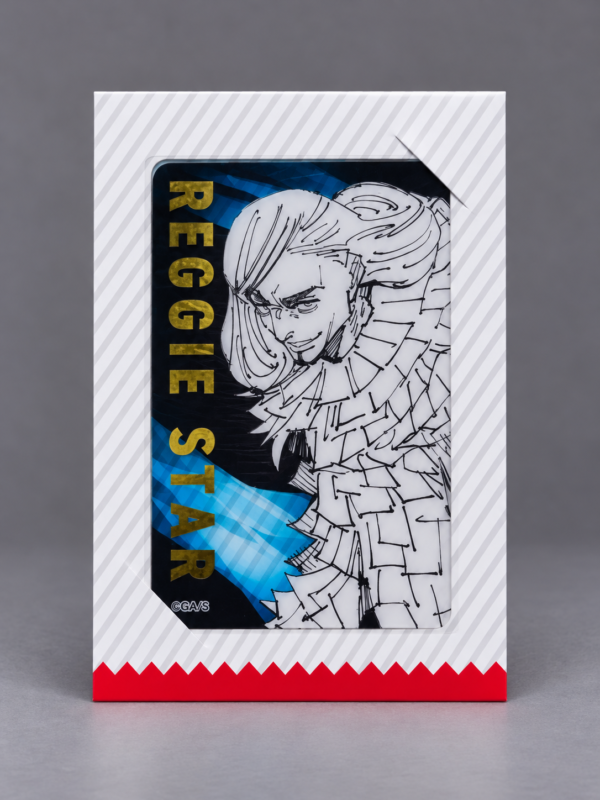 tarjeta Transparente  - Reggie Star