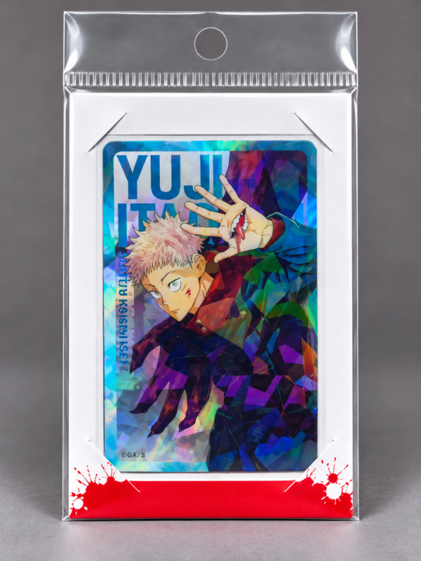 tarjeta holográfica - Yuji