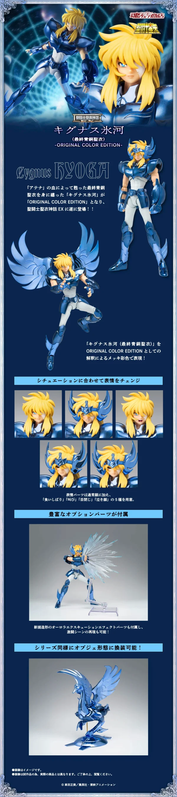 Cygnus Hyoga (Final Bronze Cloth) Myth Cloth EX -ORIGINAL COLOR EDITION-